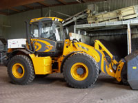 Photo syst�me de filtration � l'arri�re du tracteur