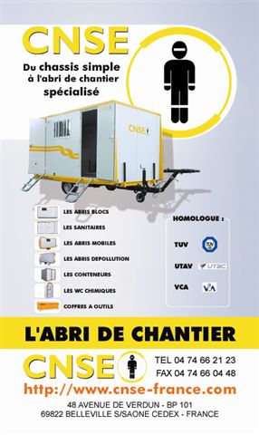 Abris chantier