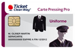 carte pro Ticket Clean Way®