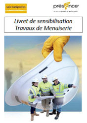 livrets de sensibilisation Travaux de Menuiserie