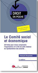 Le comité social et économique  - Duquesne