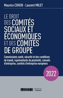 Le droit des comités sociaux et économiques et des comités de groupe (CSE) - Laurent Milet, Maurice Cohen 