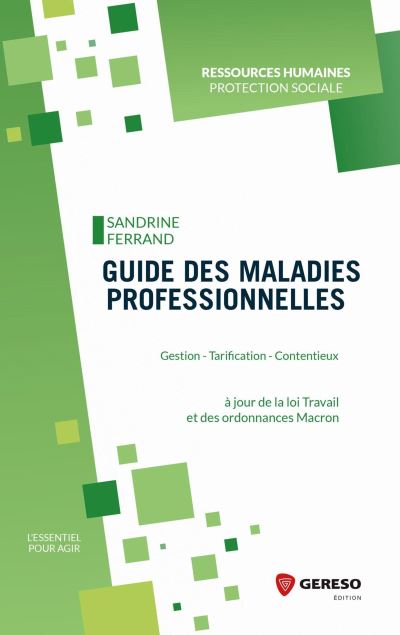 Guide des maladies professionnelles - Sandrine Ferrand
