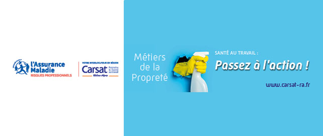 La Carsat Rhône-Alpes œuvre pour la réduction des risques dans les TPE du secteur de la propreté