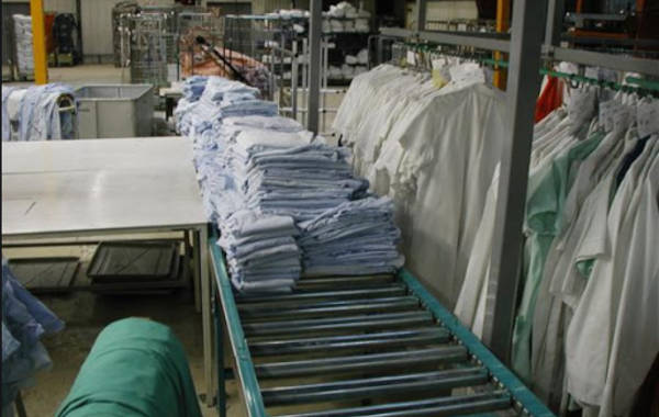 Textiles traités en blanchisserie - Système de maîtrise de la biocontamination