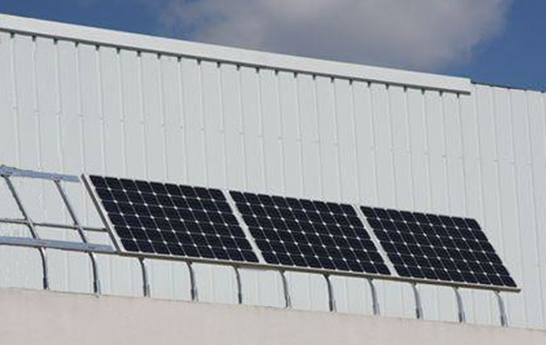 Barrial® photovoltaïque : Garde-corps support de panneaux solaires pour toiture-terrasse inaccessible