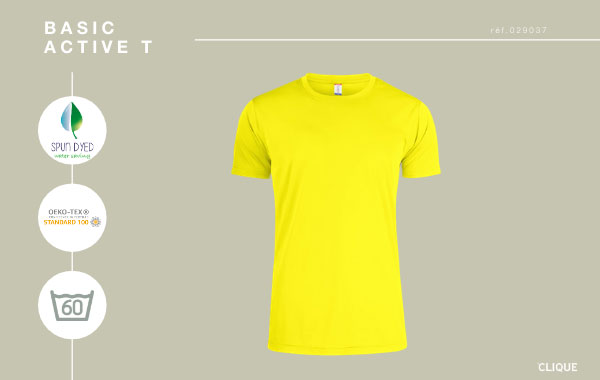 T-shirt respirant spun dyed - Basic Active-T