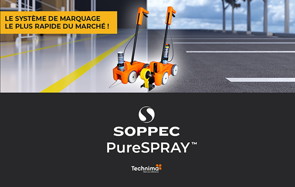 SOPPEC PureSPRAY™  Applicateur Ruban Adhésif de Marquage pour Soppec  DRIVER™ 