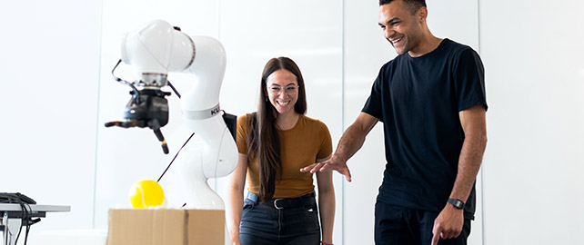 Exosquelettes et Cobotique : Tests en live 