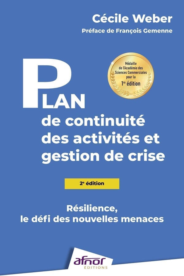 Plan de continuité des activités et GESTION DE CRISE