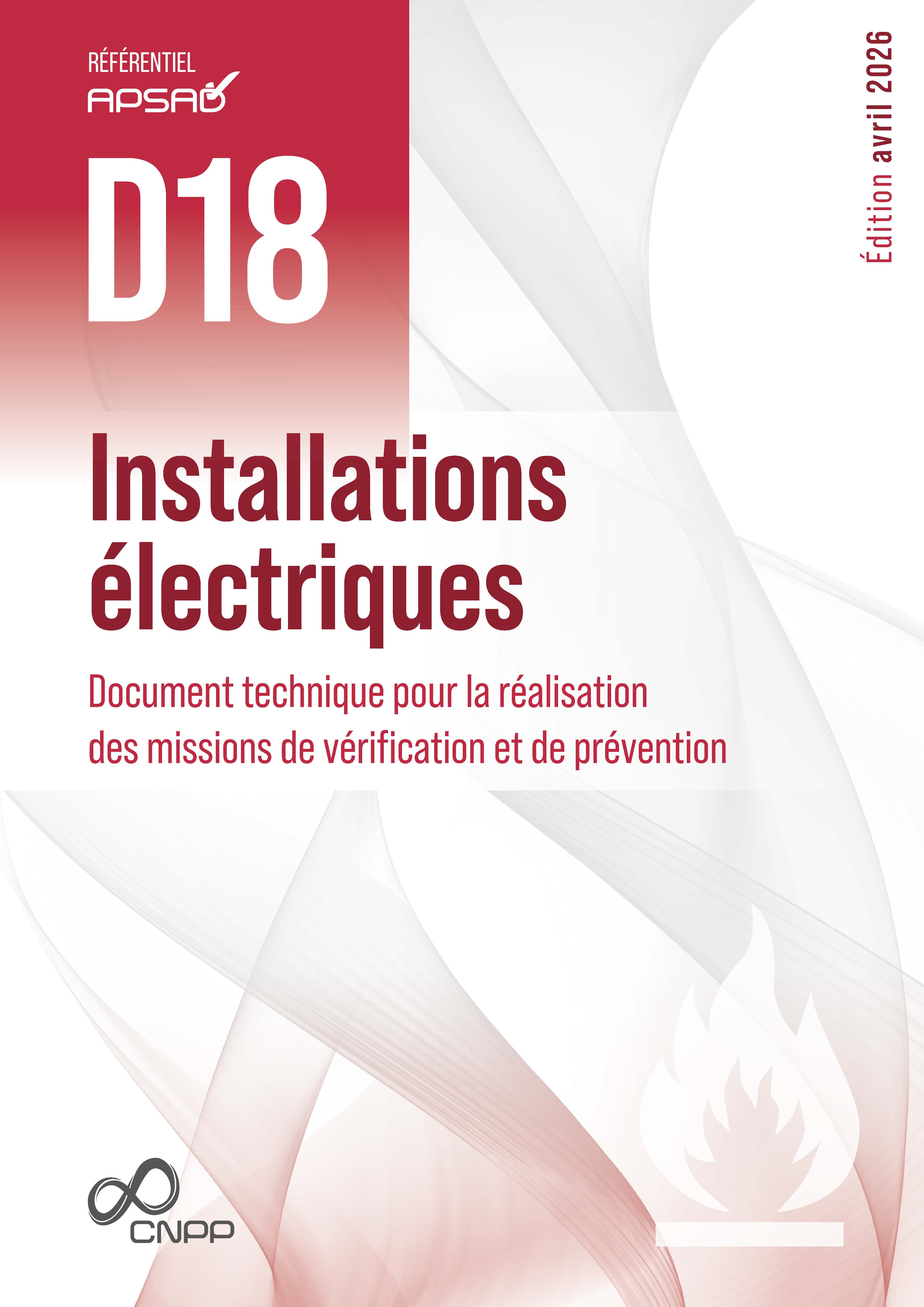 Référentiel APSAD D18 Installations électriques