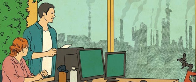 Les comportements ÉCORESPONSABLES en milieu de travail