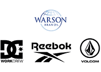 WARSON BRANDS (REEBOK - VOLCOM - DC)
