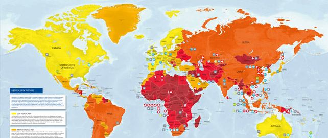A quels risques médicaux sont exposés les salariés en mission à l’international ?