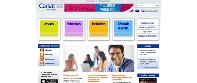 Un nouveau site internet lancé par la CARSAT Rhône-Alpes