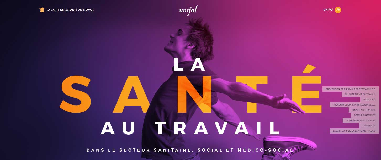 Un site internet dédié à la santé au travail dans le secteur sanitaire et social