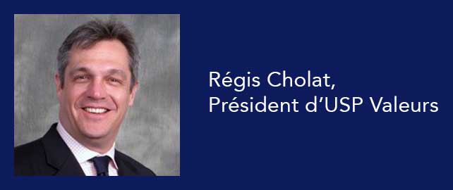 Régis Cholat est le nouveau président d'USP Valeurs