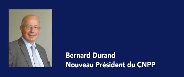 Bernard Durand est le nouveau président de CNPP