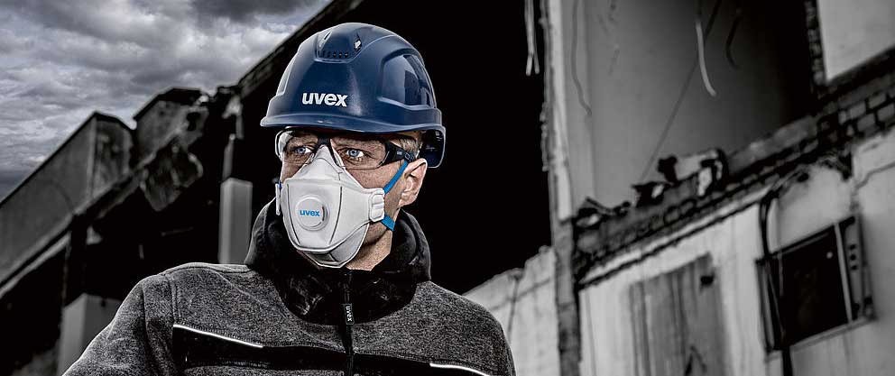 uvex lance une nouvelle gamme de masques de protection respiratoire jetables