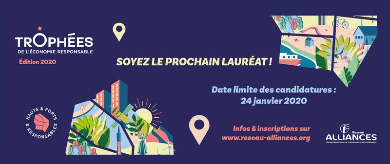 Trophées 2020 de l'économie responsable : plus que quelques jours pour candidater !