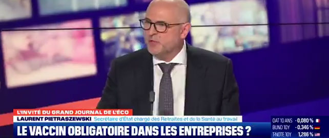 Covid-19 : les médecins du travail pourront vacciner les + de 50 ans