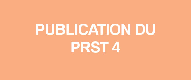 Publication du PRST 4
