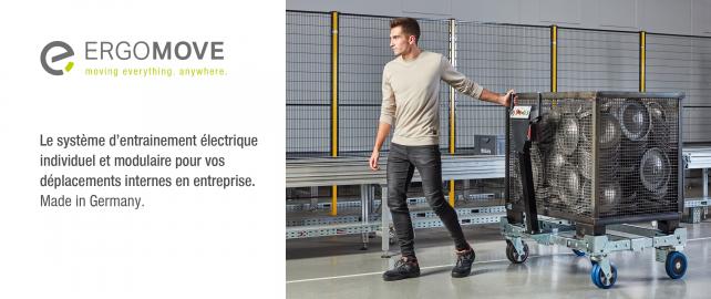 ERGOMOVE - La solution pour déplacer vos charges lourdes et réduire les TMS