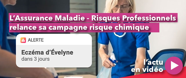 Une campagne de prévention des RISQUES CHIMIQUES professionnels
