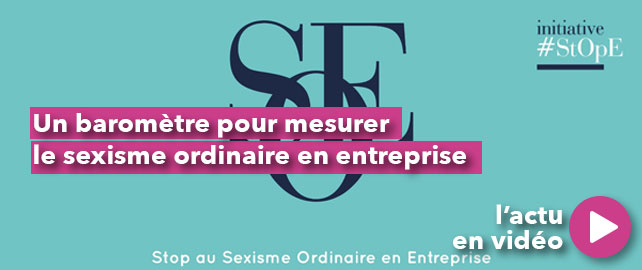 Un baromètre pour mesurer le SEXISME ordinaire en entreprise
