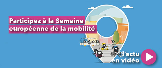 Participez à la Semaine européenne de la MOBILITÉ