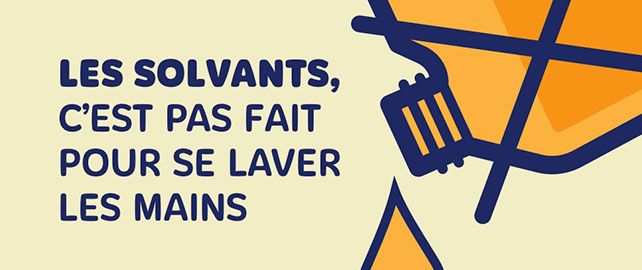 SOLVANTS : l’INRS rappelle les bons gestes de prévention