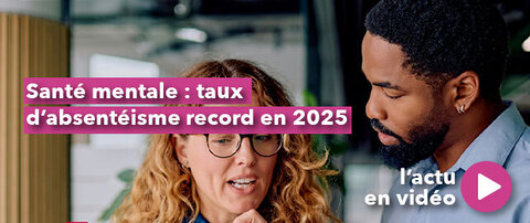 SANTÉ MENTALE : taux d’absentéisme record en 2025