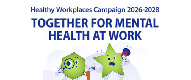 L’EU-OSHA lance le site de sa prochaine campagne sur la SANTÉ MENTALE au travail