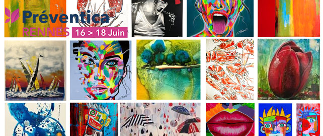 Des artistes au coeur de Préventica Rennes