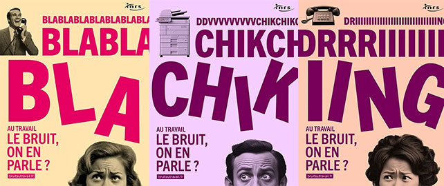 BRUIT : l’INRS lance une campagne de sensibilisation dans le tertiaire