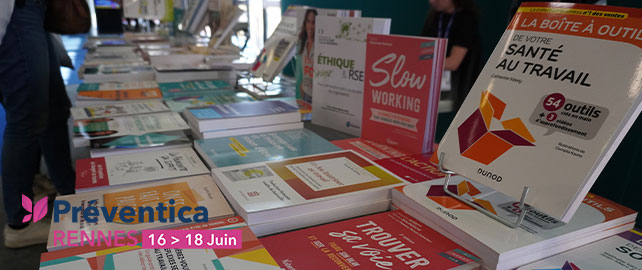 LIBRAIRIE & DEDICACES à Préventica Rennes
