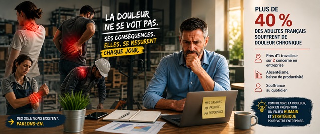 DOULEUR et TRAVAIL : quand le corps crie ce que l’entreprise ne voit pas