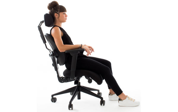Siège ergonomique de bureau - DUO BACK ARTHRODESE ERGO+