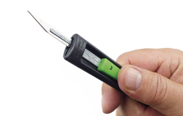 Scalpel de sécurité à lame rétractable - VILAR (Type 3)
