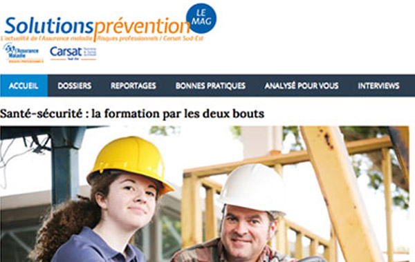 IPRP Intervenant en Prévention des Risques Professionnels