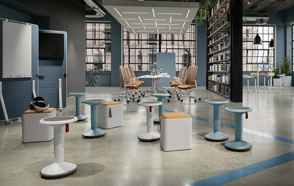 Tabouret dynamique - UPis1 design Interstuhl