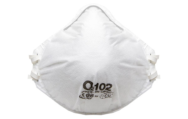 Masque jetable FFP2 NR D sans valve format coque BLS 102
