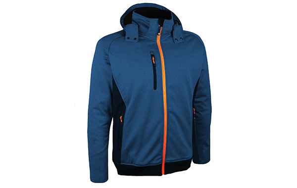 Veste à capuche souple coupe-vent - VOLGAM