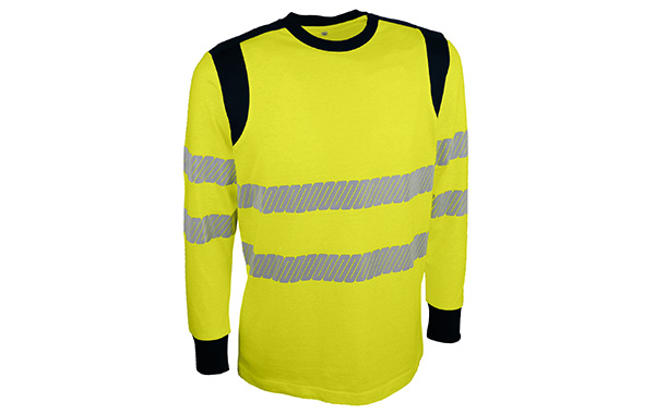 T-shirt haute visibilité retardateur de flammes à manches longues - SULFA