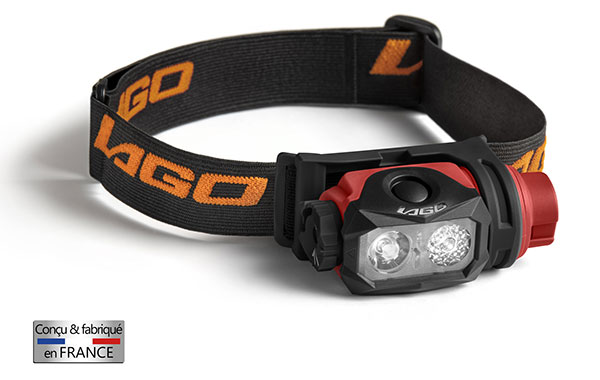 Lampe frontale rechargeable IXO1.0 de LAGO