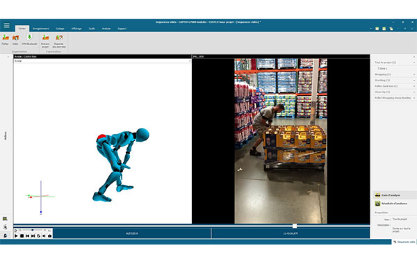 Solution de prévention des TMS - CAPTIV