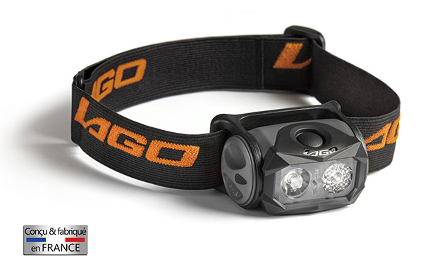 Lampe frontale BXR3.0 de LAGO, puissance et confort...
