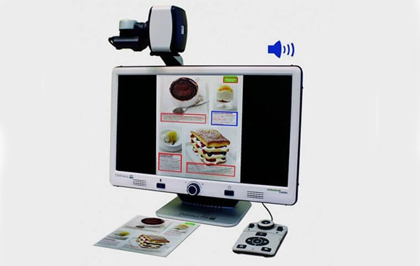 Téléagrandisseur avec reconnaissance de caractères DaVinci Pro pour A4