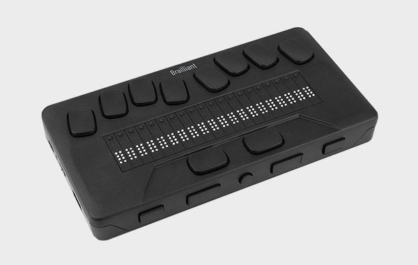 Bloc-notes braille maniable et transportable - Brailliant BI X