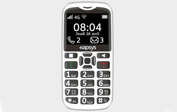 Téléphone portable parlant pour malvoyants et non-voyants - MiniVision 2